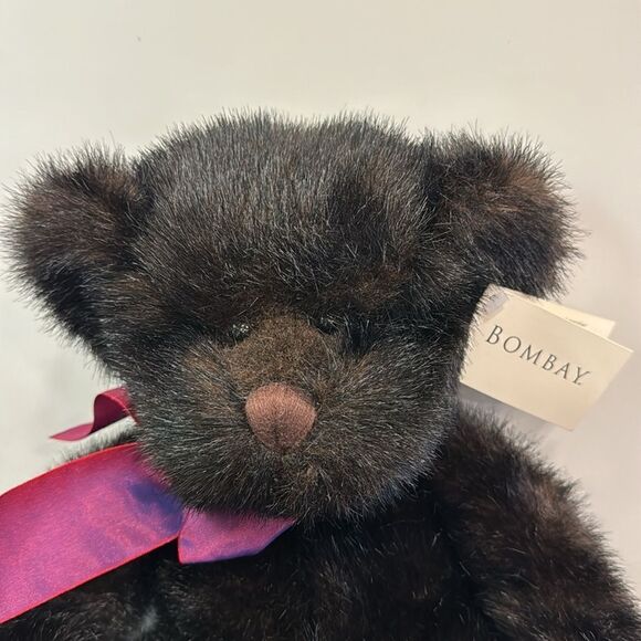 Bombay Company Limited Edition Brown Bear Stuffed Plush Wilson - Picture 3 of 10